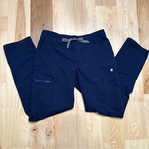 Figs Navy Yola Scrub Pants size Small